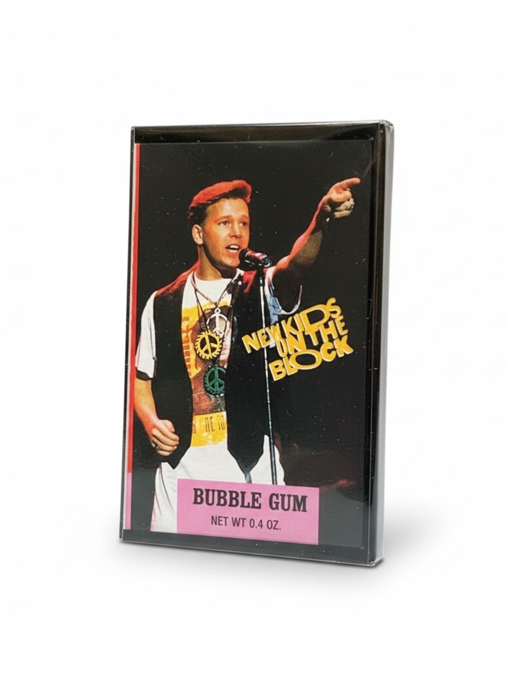 🎉”Collectible!) “NEW KIDS ON THE BLOCK” Bubble Gum Cassette Case—RaRe!—🎉
